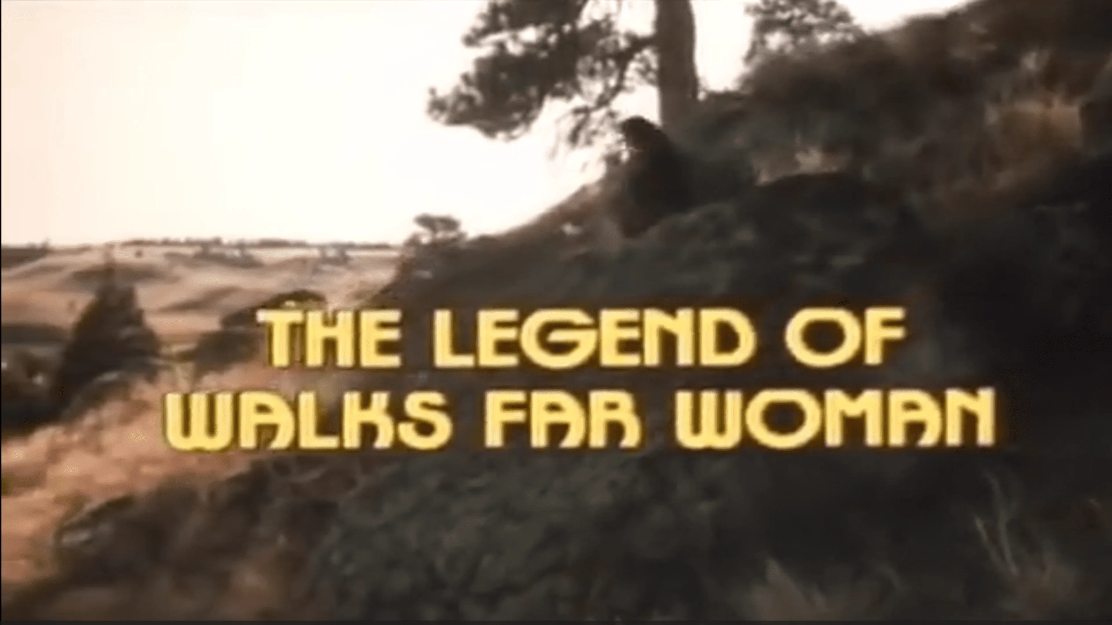The Legend of Walks Far Woman poster